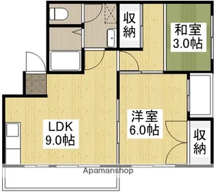 ピエタ【301号室】の間取り