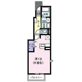 ハートフル【1階】の間取り