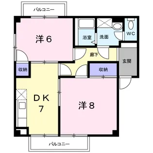 プリマヴェーラ【2階】の間取り