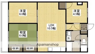 沖野上壱番館【303号室】の間取り