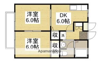 サンライフ神辺B【101号室】の間取り