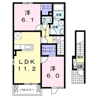 アクティーボ【2階】の間取り