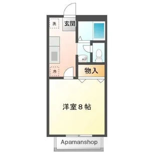 ジュネス北本庄【2階】の間取り