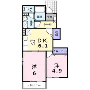 ライトホームズ【1階】の間取り