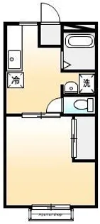 シャトルおおわ【2階】の間取り