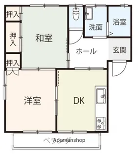 ポルテ本庄【2階】の間取り