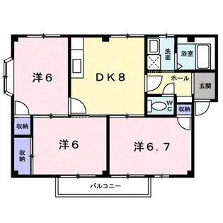 アイボリー【1階】の間取り