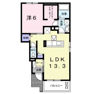 ロータス C【1階】の間取り