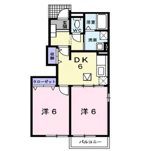 フローレンス2005【1階】の間取り