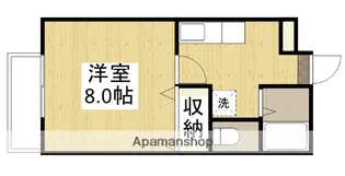 ハイムプリベール西【1階】の間取り