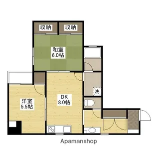メゾン日経【4階】の間取り