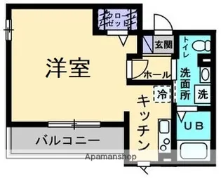 ライト・イヨウ【3階】の間取り