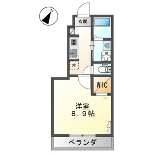 オリエント【1階】の間取り