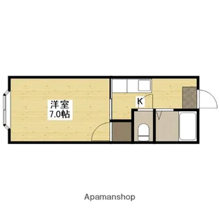 ならの木ハウスB【2階】の間取り