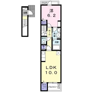 メゾン ド リブレ【2階】の間取り