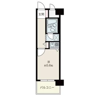 朝日プラザステーションコア福山西町【10階】の間取り