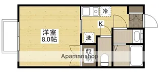 メゾンポラーノ【2階】の間取り