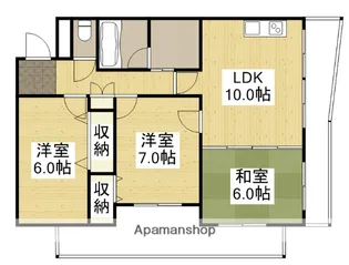 レジデンス マサノ 3【2階】の間取り