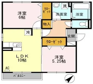 プルミエール【2階】の間取り