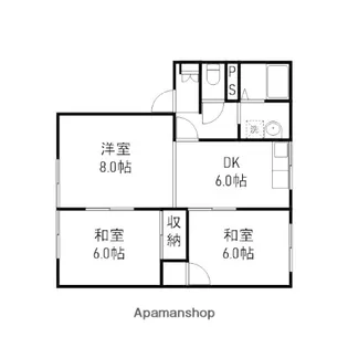 フレグランス光B【1階】の間取り