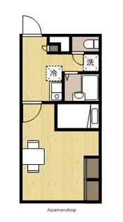 シエル神辺【110号室】の間取り