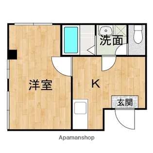 SATOビル神辺【3階】の間取り
