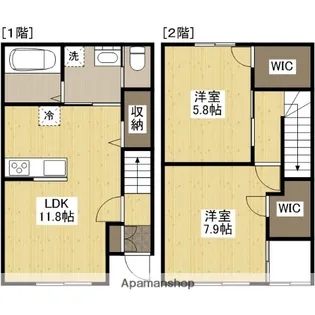 セラータ【1階】の間取り