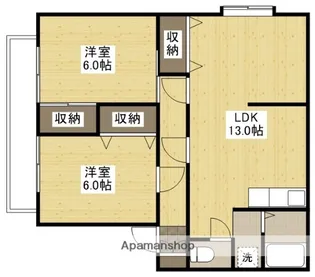 アナポリス【2階】の間取り