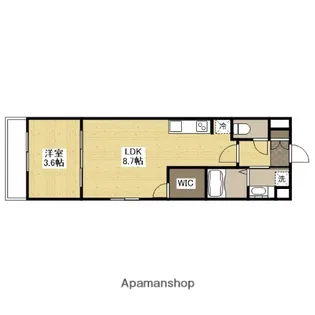 月光手城ルート2【3階】の間取り