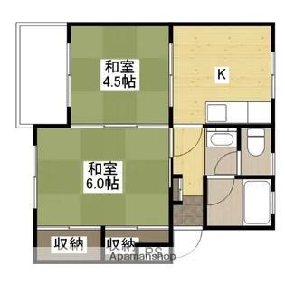 コンフォート瀬戸【113号室】の間取り