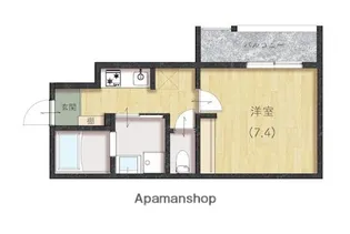 Comfort三吉南【3階】の間取り