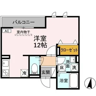 D-residence中央公園【3階】の間取り