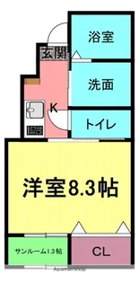 アルデバランA棟【1階】の間取り