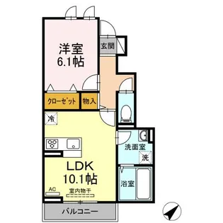 フレンズⅡ 【1階】の間取り