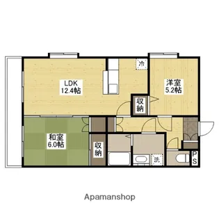ライルーセントⅡ【301号室】の間取り