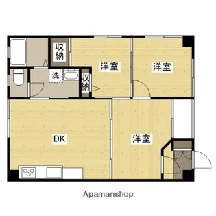 コーポサコダ【1階】の間取り