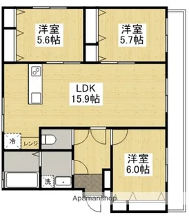 ハイライフT・M【4階】の間取り