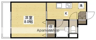 サンエムガーデン【4階】の間取り