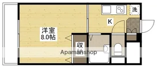 サンパレス【203号室】の間取り
