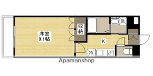 サンパティーク【2階】の間取り