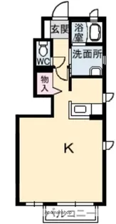 グランドメゾン糸崎 A棟【101号室】の間取り