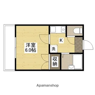 ラ・フォート【3階】の間取り