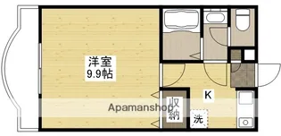 イリデU【1階】の間取り