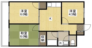 グランピアⅠ【102号室】の間取り