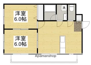 アムール宮浦【3階】の間取り