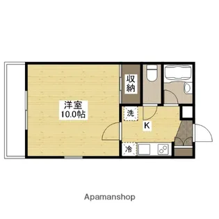 アーバンホームⅡ【303号室】の間取り