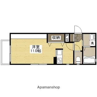 エスリッチⅣ【102号室】の間取り