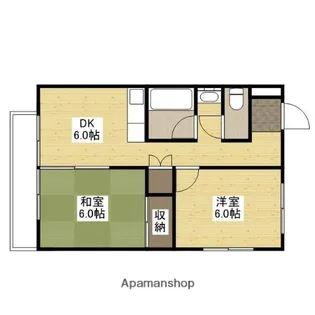 G−1ST【301号室】の間取り