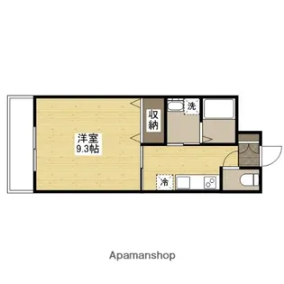 マンションONO−Ⅲ【307号室】の間取り