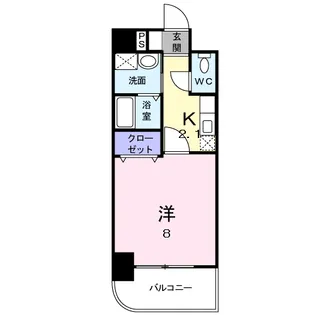 クラロ・アルドール【5階】の間取り